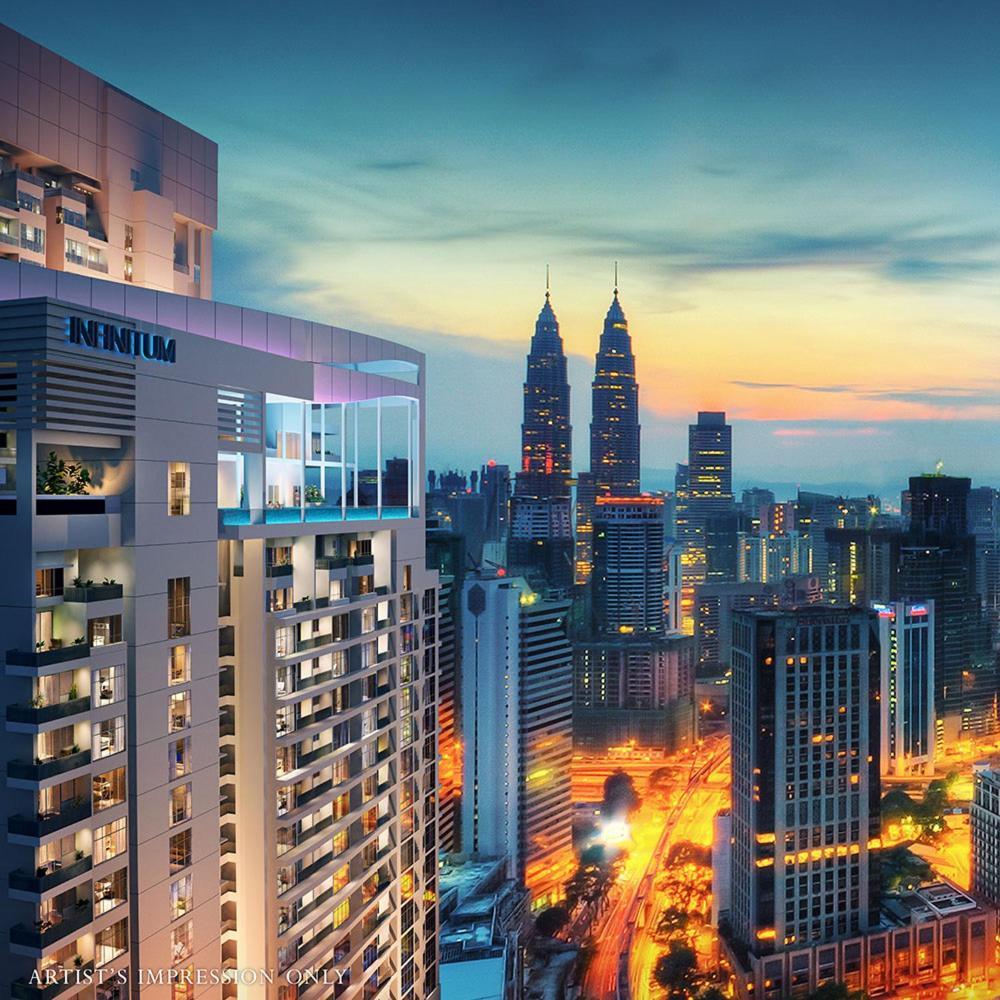 Ferienwohnung The Luxe Infinitum Klcc By Kl Malaysia Kuala Lumpur Exterior foto